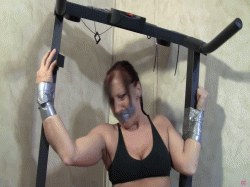 collegecaptures.com - Crystal Frost treadmill torture thumbnail